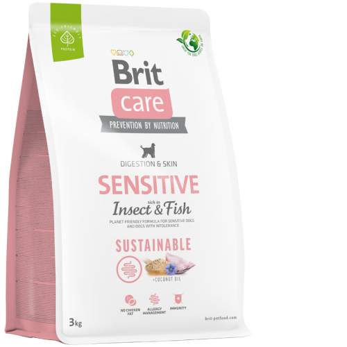 Brit Care Dog Sustainable Sensitive 3 kg NEW