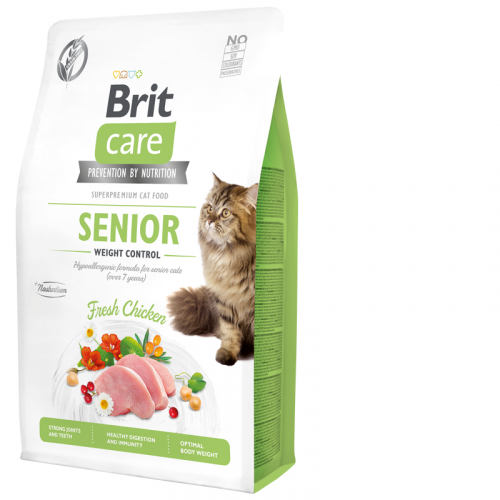 Brit Care Cat Grain-Free Senior & Weight Control 2kg