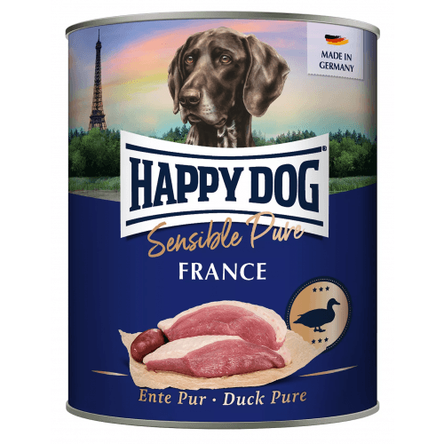 Happy Dog SENSIBLE Pure FRANCE (100% kachna) 800 g