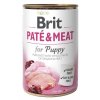 5x Brit Paté & Meat Puppy 400g + 400g ZDARMA