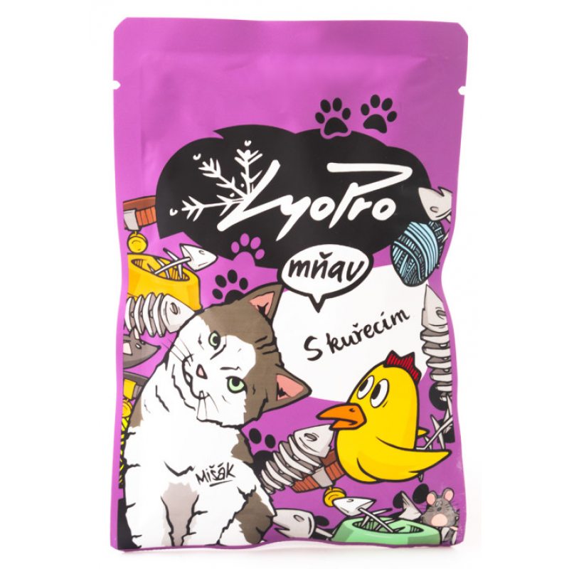 Lyopro CAT kapsa s Kuřecím masem 85g