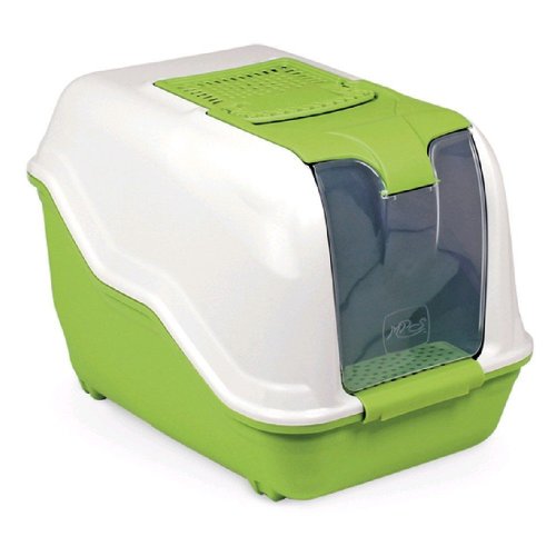 WC kočka NETTA kryté s filtrem zelená 53x39x40cm