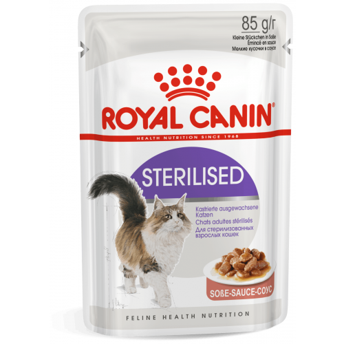 Royal Canin FHN STERILISED GRAVY kapsičky 12 x 85 g