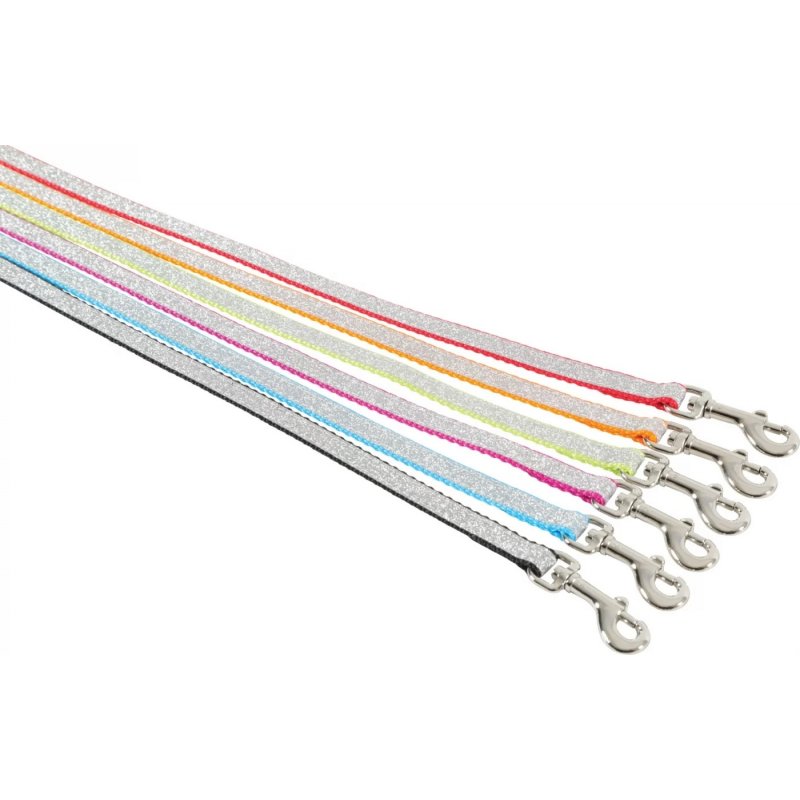 Vodítko kočka SHINY nylon růžové 1m Zolux