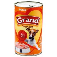 GRAND konzerva pes krocaní 1300g