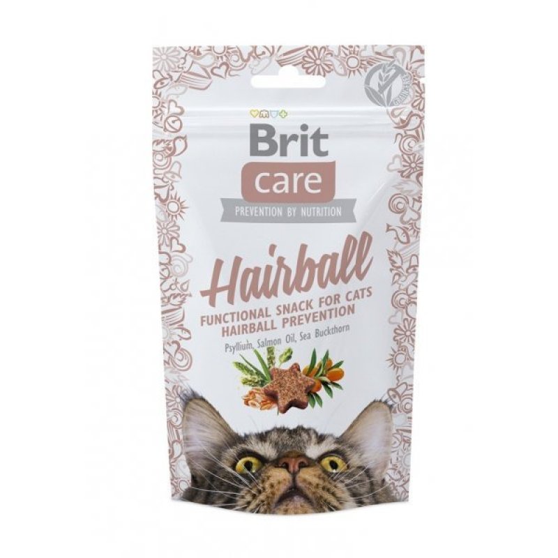 Brit Care Cat Snack Hairball 50g