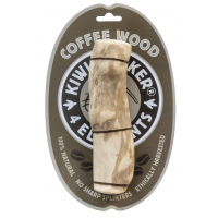 Hračka pes 4Elements Coffee Wood dřevo XL Kiwi