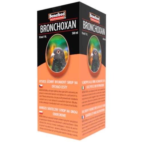 Bronchoxan pro holuby bylinný sirup 500ml