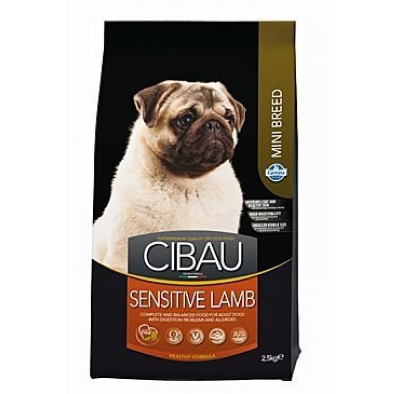 CIBAU Dog Adult Sensitive Lamb&Rice Mini 2,5kg