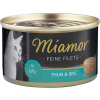 Miamor Cat Filet konzerva tuňák+rýže v želé 100g