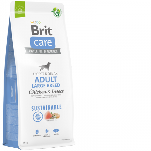 Brit Care Dog Sustainable Adult Large Breed 12 kg NEW