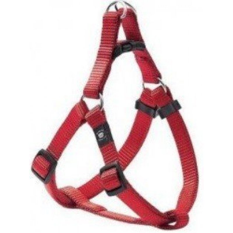 Postroj pro psy červený Karlie ART Sportiv Plus 20-35cm/10mm