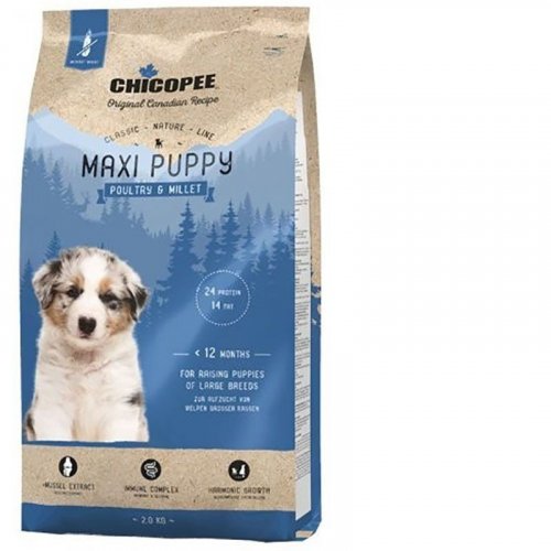 Chicopee Classic Nature Maxi Puppy Poultry & Millet 15kg