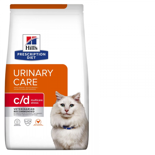 Hill's Prescription Diet c/d Urinary Stress pytel pro kočky 3 kg