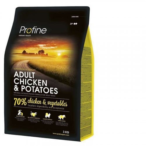 Profine Dog Adult Chicken & Potatoes 3kg