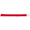Xmas SCARF- vánoční sametová šála, 50 cm, červená/bílá