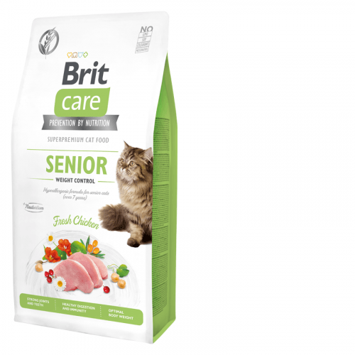 Brit Care Cat Grain-Free Senior & Weight Control 7kg