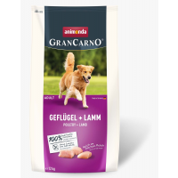 GranCarno Dog DryFood Adult s drůbežím a jehněčím masem, 12kg