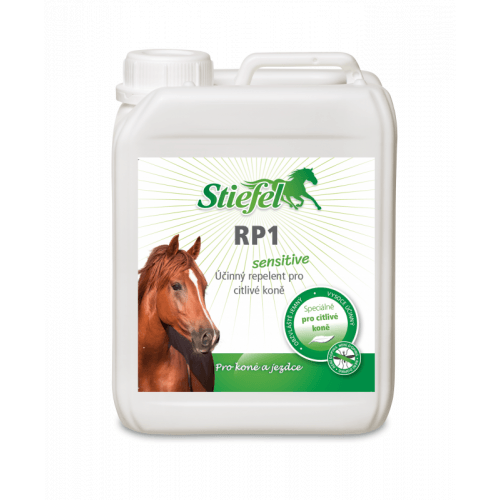 Repelent RP1 Sensitive - Sprej bez alkoholu pro koně s citlivou kůží 2500ml