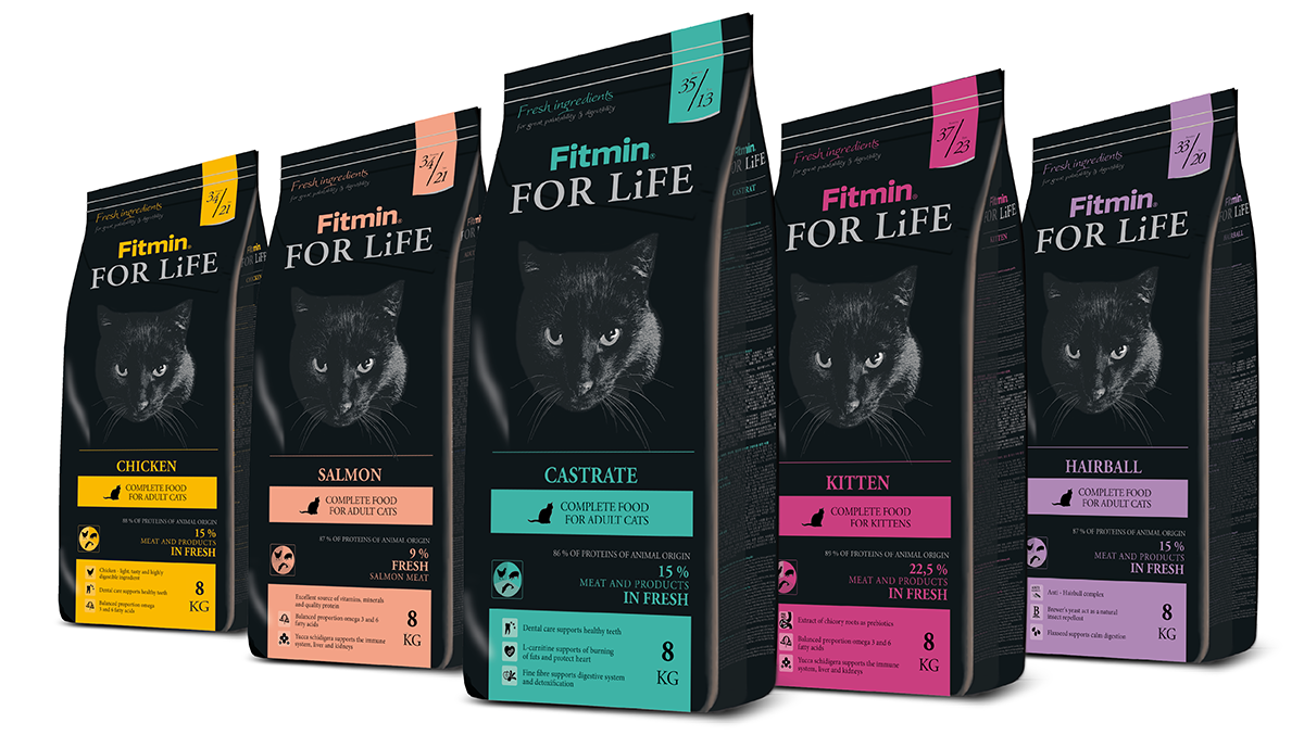 Fitmin For Life Cat české granule pro kočky