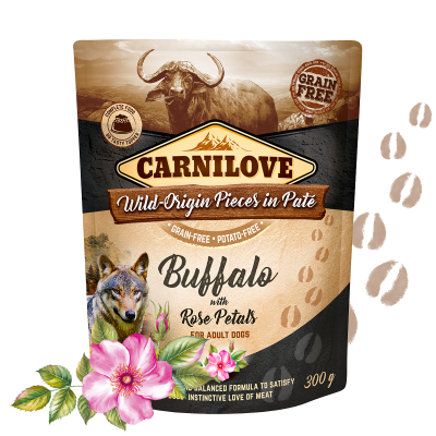 Buffalo with Rose Blossom Carnilove kapsičky pro psy