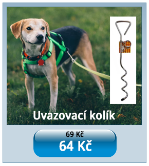 Uvazovací kolík - úvaz psa (40cm)