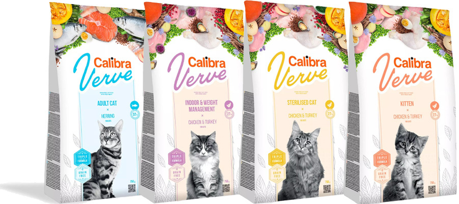 Calibra Cat Verve - kompletní superprémiové kočičí granule