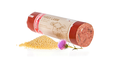 suroviny pro výrobu salámu Meatlove Pure Lamb 400g