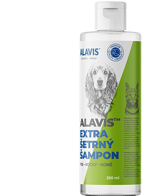 Alavis Extra šetrný šampon pro chlupaté mazlíky